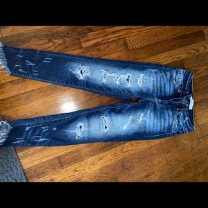 KanCan distressed ankle skinny jeans size 24